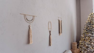 Macramé wall hangings
