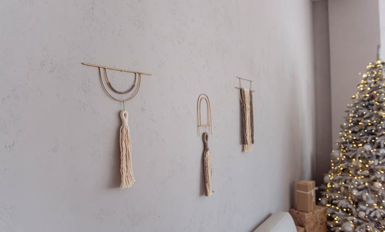 Macramé wall hangings