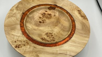 wooden platter